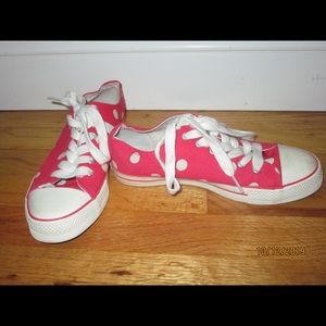 Cath Kidson polka dot sneakers